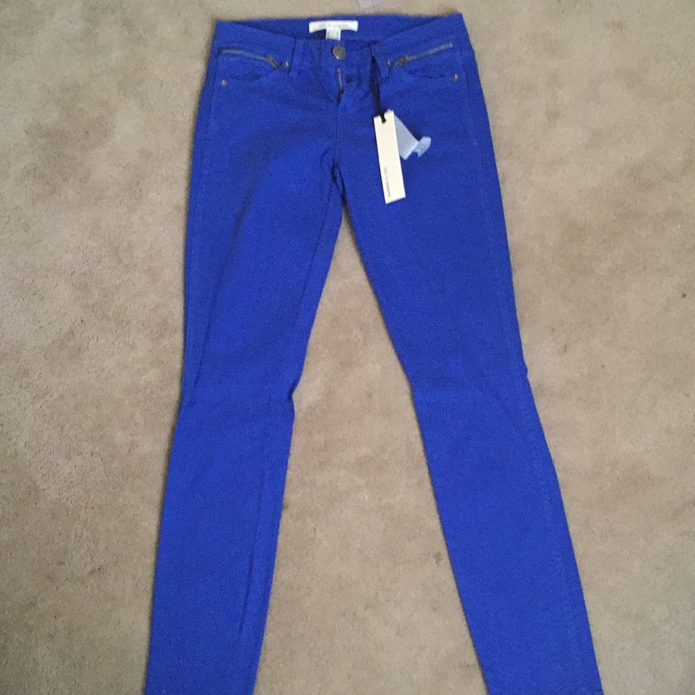 Royal blue/ bright cobalt jeans